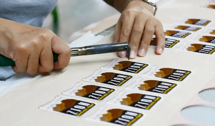 Embroidery patch produced4