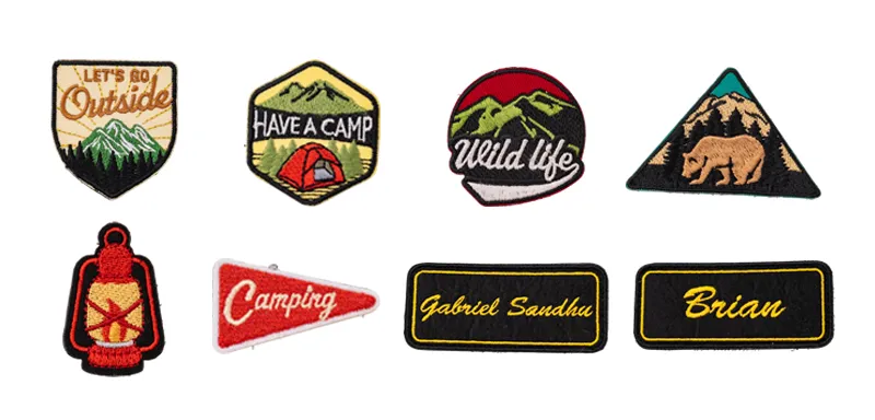 Velcro Back Embroidery Patch