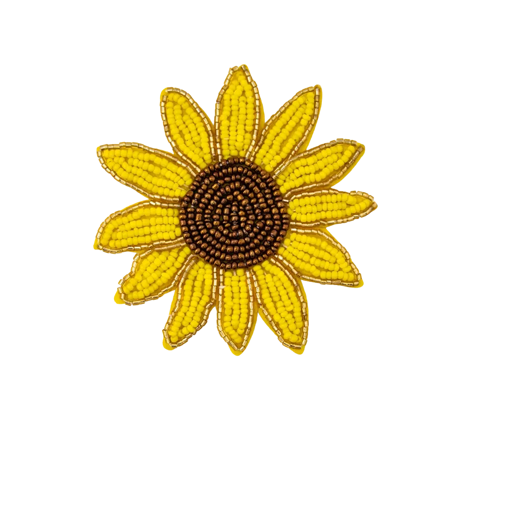 Handcrafted Beaded Patches with 3D Texture for Luxury Fashion and Accessories