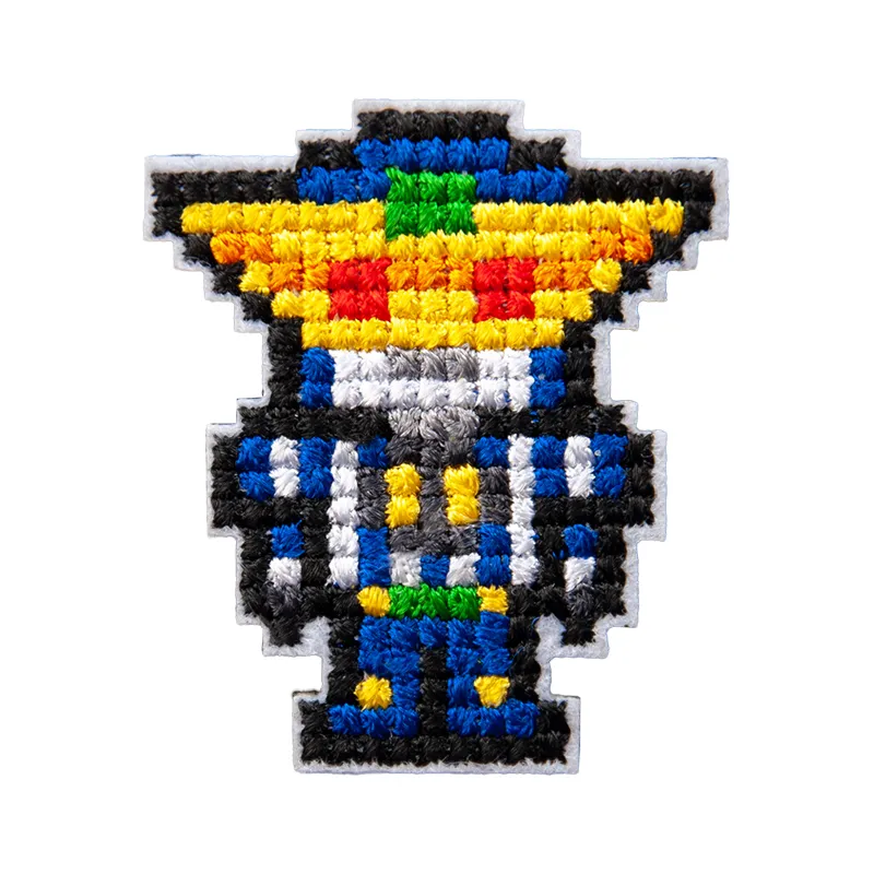 Artisan Flat Embroidery: Mosaic & Pixel Art Designs for Creative Projects