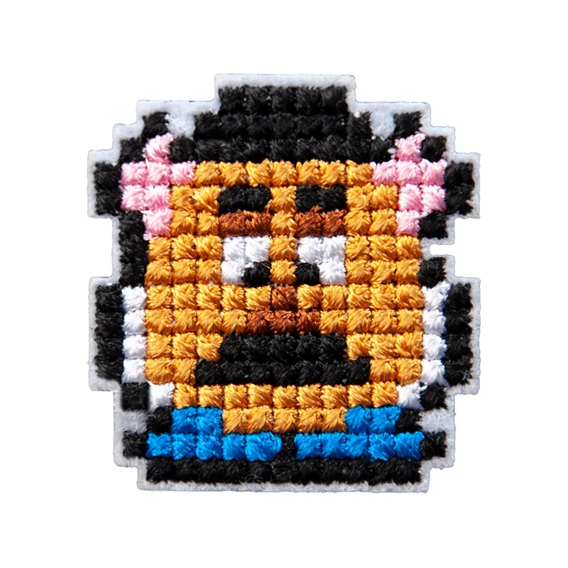 Artisan Flat Embroidery: Mosaic & Pixel Art Designs for Creative Projects - Image 5