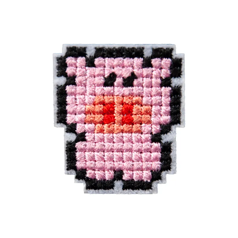 Artisan Flat Embroidery: Mosaic & Pixel Art Designs for Creative Projects - Image 10