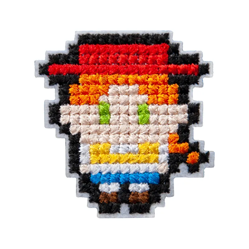 Artisan Flat Embroidery: Mosaic & Pixel Art Designs for Creative Projects