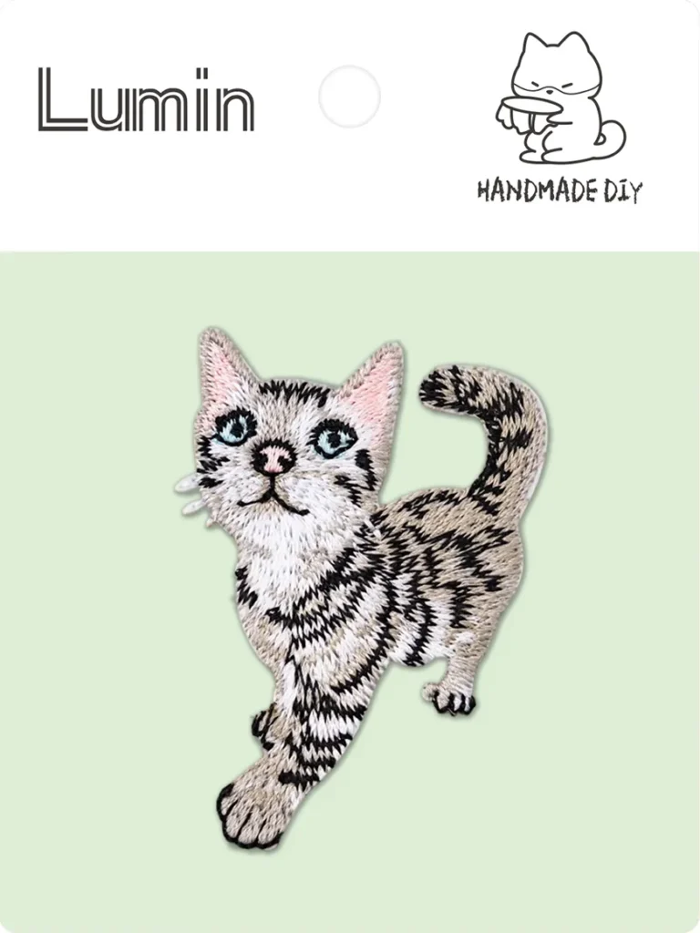 High Quality 3D Puff Simulated Embroidery Patches