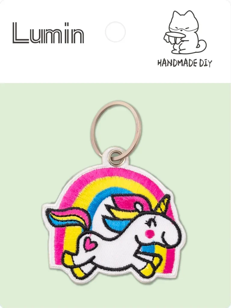 Embroidery Keychain – Custom Embroidered & Printed Keychains