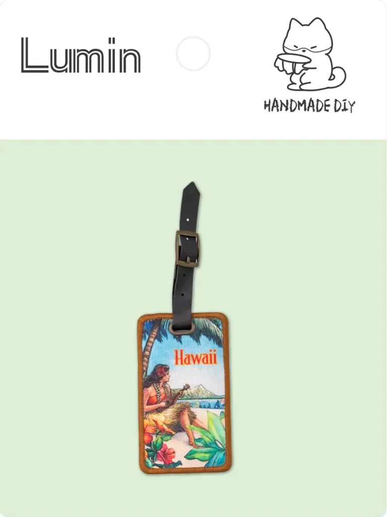 Luggage Tag – Custom Embroidered & Printed Bag Hang Tags