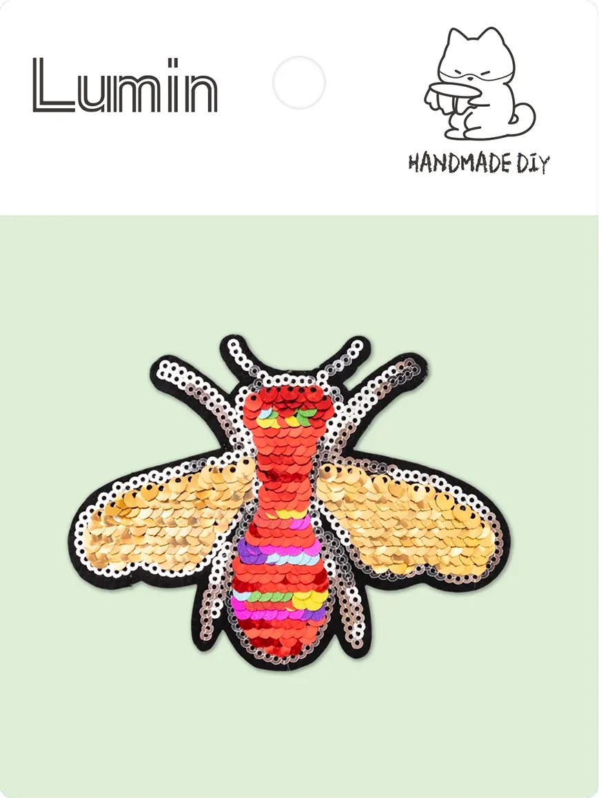 Sequin Patch – Custom Fashionable Embroidered & Reversible Sequin Patches - Image 3