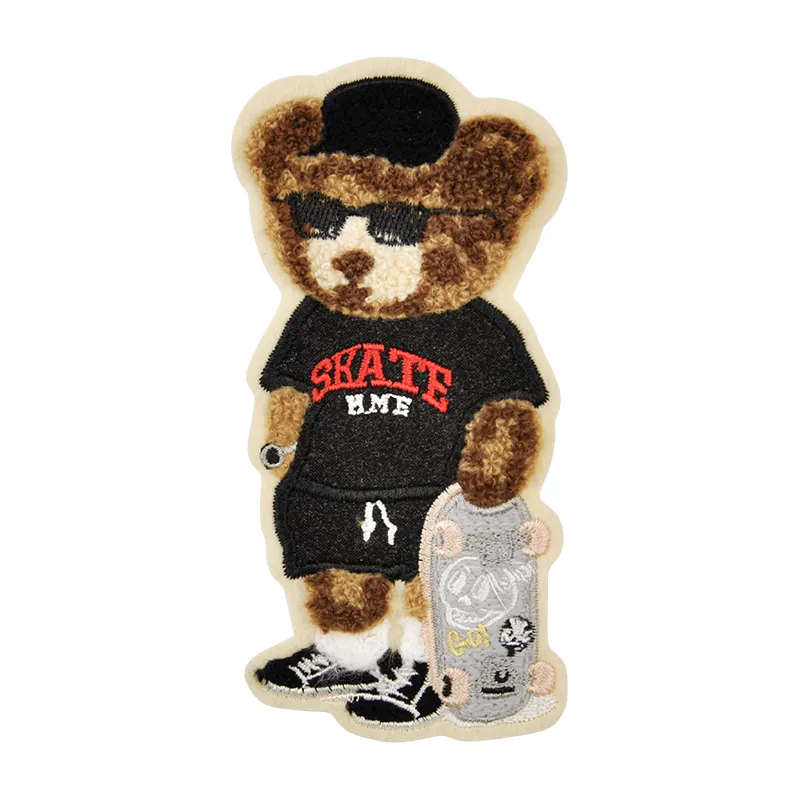 Premium Towel Embroidery with Trendy Bear Design - Image 6