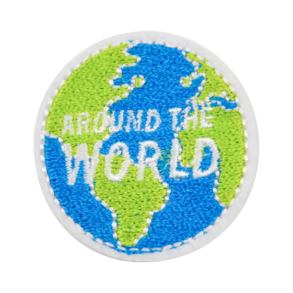 Travel-Friendly Flat Embroidery Kit: Perfect for On-the-Go Stitching