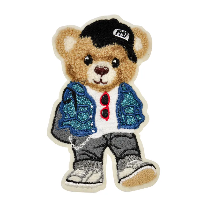 Premium Towel Embroidery with Trendy Bear Design - Image 5