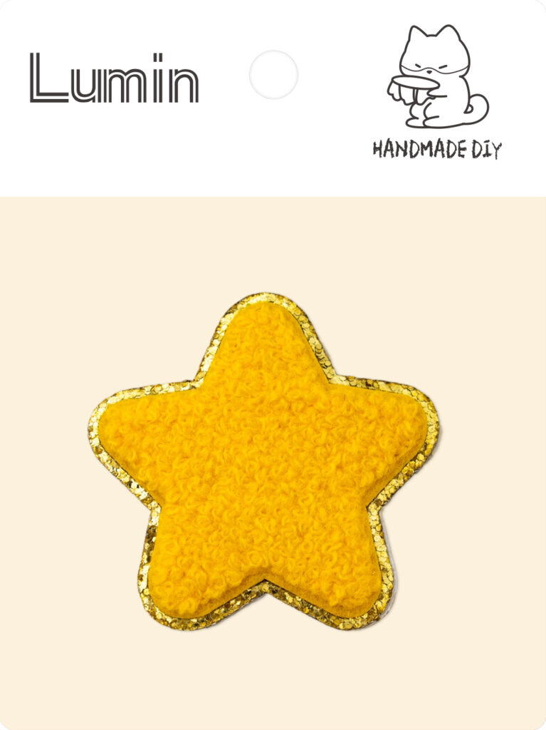 Arabic Numerals Chenille Embroidery Patch 5